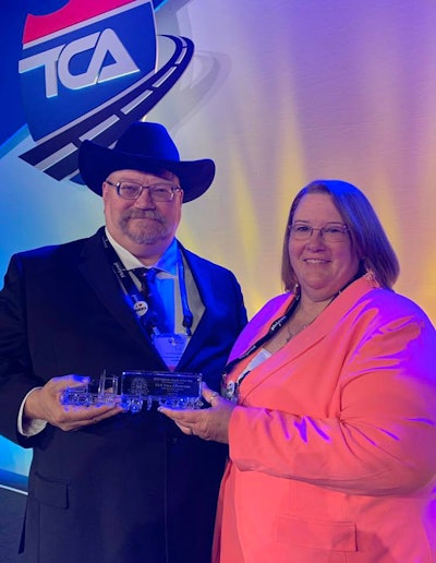 Ed and Tracy Zimmerman, who drive for Hirschbach Motor Lines, Inc. of Dubuque, Iowa are 2019’s Highway Angels of the Year