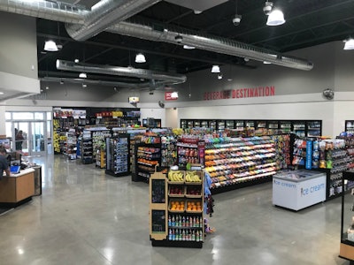 Inside the new Flying J Travel Center in Fontana, California. It’s located at 14320 Slover Avenue, just off Interstate 10.