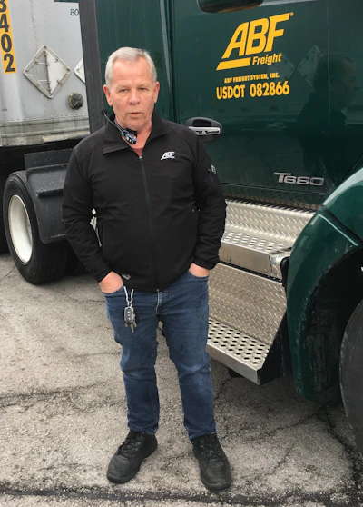 ABD Freight drive Steven Marcy from Tinley Park, Illinois