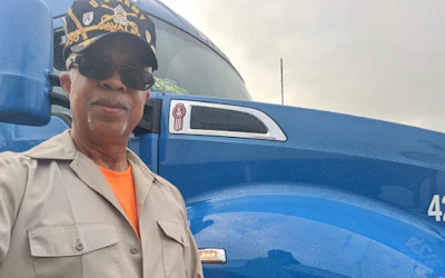 Andre Stanton of Byram, Mississippi, was named Driver of the Month for February 2020 by NCI