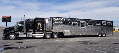 Company Truck, Combo – Su Schmerheim, Commerce Township, Michigan, 2008 Kenworth T800 & 2016 Doyle Horse Van, Act with Class