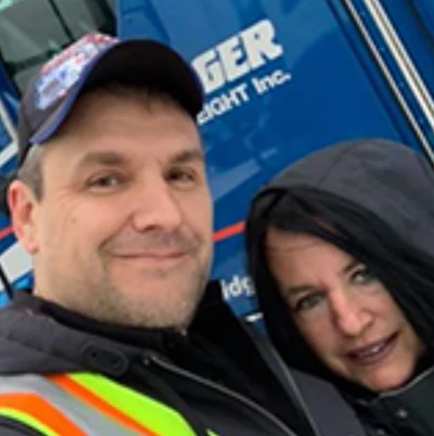 Patrick Leblanc and Nathalie Rivard