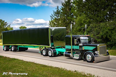 SueperRigs Keigan Nelson 1st place Tractor Trailer