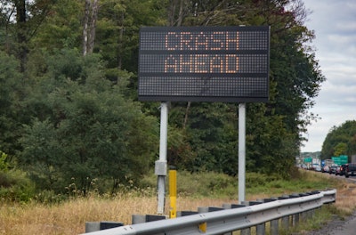 crash ahead