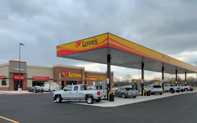 New Love’s in Rockford, Illinois