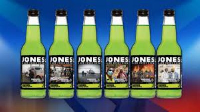 Jones Soda Unsung Heroes bottles