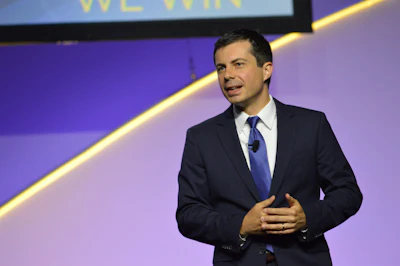 Former presidential candidate Pete Buttigieg (Editorial credit: Miroslav Tomoski / Shutterstock.com)