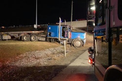 The driver of this truck had to be airlifted to a trauma center after being struck by another vehicle on I-81 in Pennsylvania.