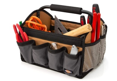 Dickies canvas bag keeps your cleaning gear organized