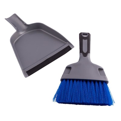 Helpmate broom and dustpan for your truck