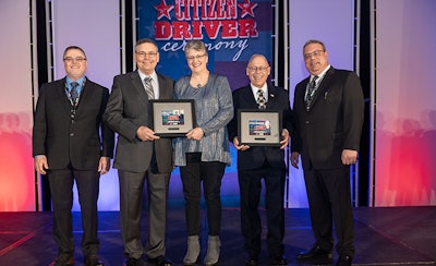 2019 Citizen Driver winners Steen Gronlund and Kenn & Elizabeth Zelten