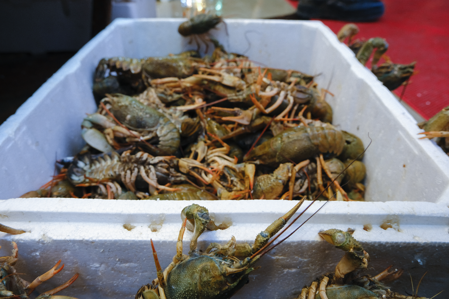 Seafood and meat are also often stolen while in transit.