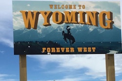 Wyoming Welcome Sign