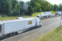 I-55 bridge traffic