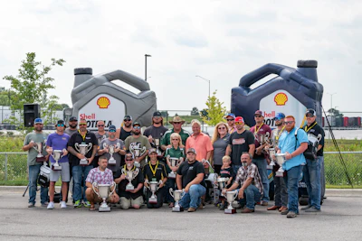 Winners at the 39th annual Shell Rotella SuperRigs truck show