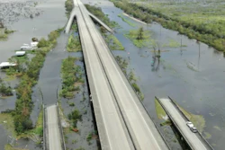 I-55 near Manchac, Louisiana
