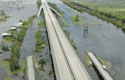 I-55 near Manchac, Louisiana