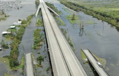 I-55 near Manchac, Louisiana