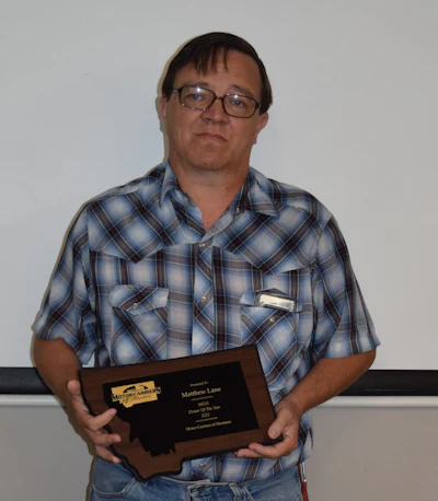 Matthew Lane, MCM's Driver of the Year