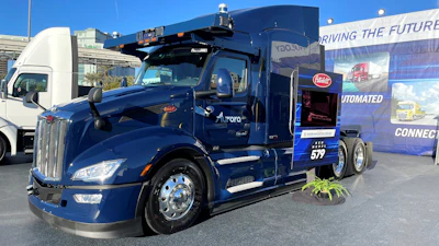 Peterbilt New Model 579 With Aurora Autonomous System