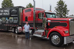 Tucker Freight helped move the wall last year.