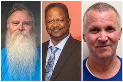 From left: Company Driver of the Year finalists Denny Cravener, Rpbery Cole, and Robert Howell.