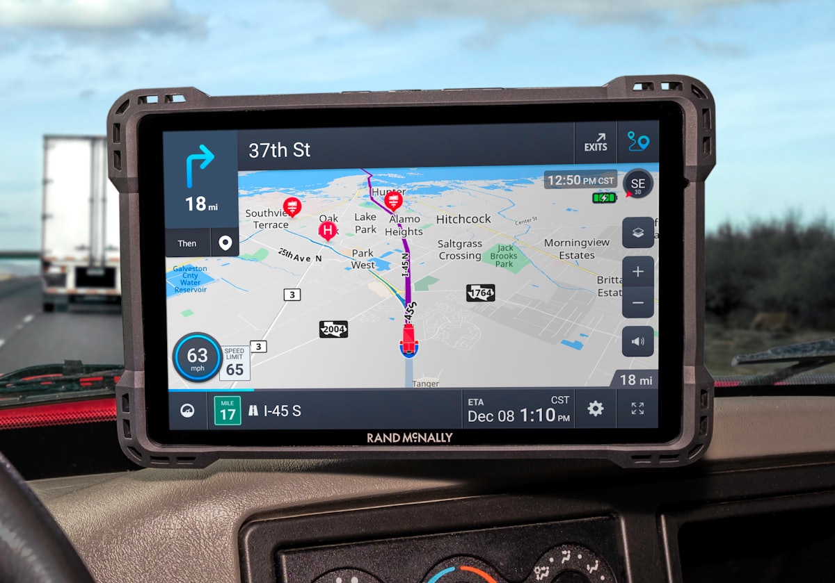 Rand McNally shows off rugged new drivercentric tablet at MATS From