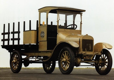 Old Betsy painted gold for Oshkosh's 50th anniversary.