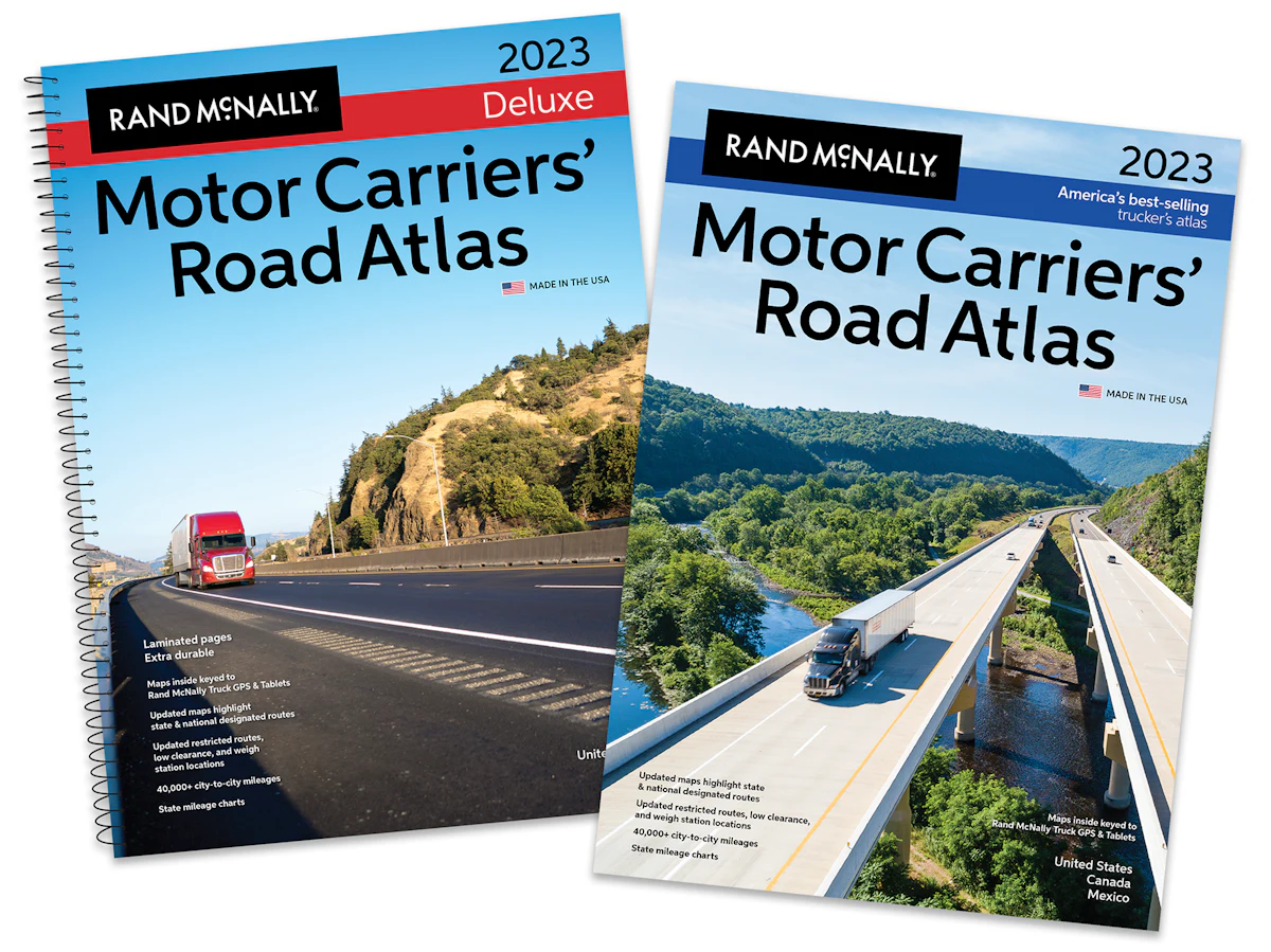 Rand McNally delivers 2023 edition of truckers road atlas From Rand
