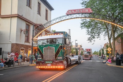 Kenworth truck in parade