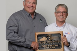 Alabama trophy presentation