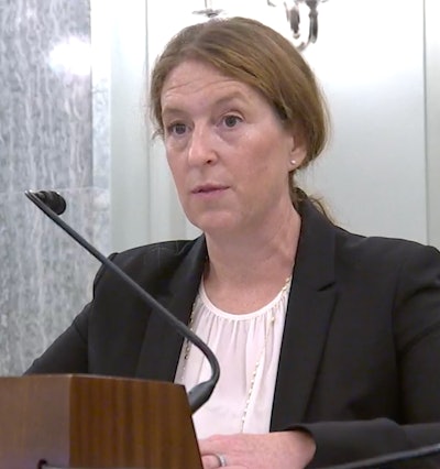 Robin Hutcheson at Senate hearing
