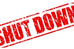 Shut Down sign