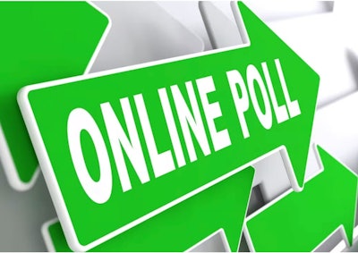 Online poll sign