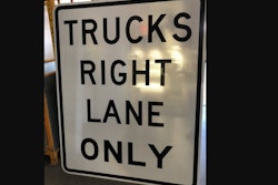 Highway sign