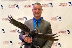 Man with trophy