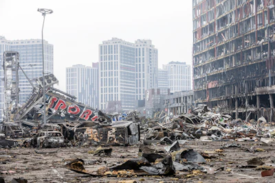 Destruction in Ukraine