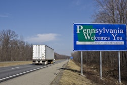 Pennsylvania highway sign