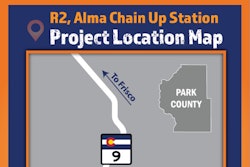 Chain-up station map