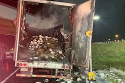 Burned frozen turkeys