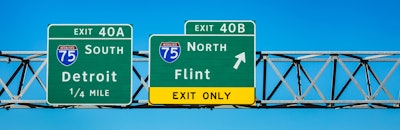 I-75 highway signs