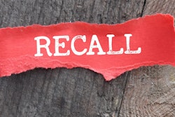 'Recall' written on red paper