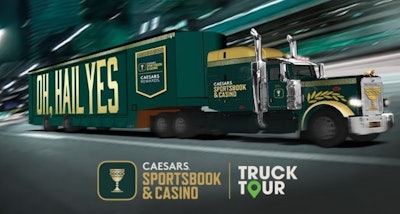 Sports betting truck