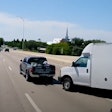 Truck accident on Texas highway