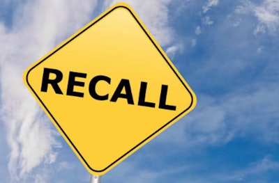 Recall sign