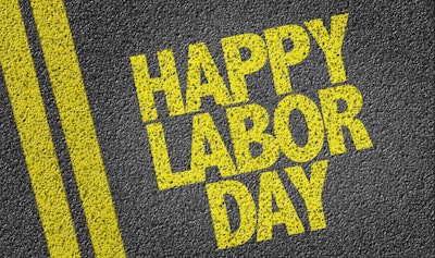 Labor Day sign