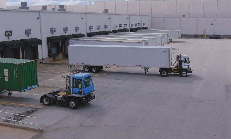 Driverless trucks at BMW plant