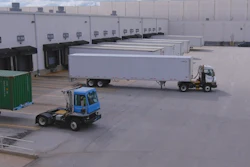 Driverless trucks at BMW plant