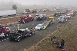 I-5 accident scene