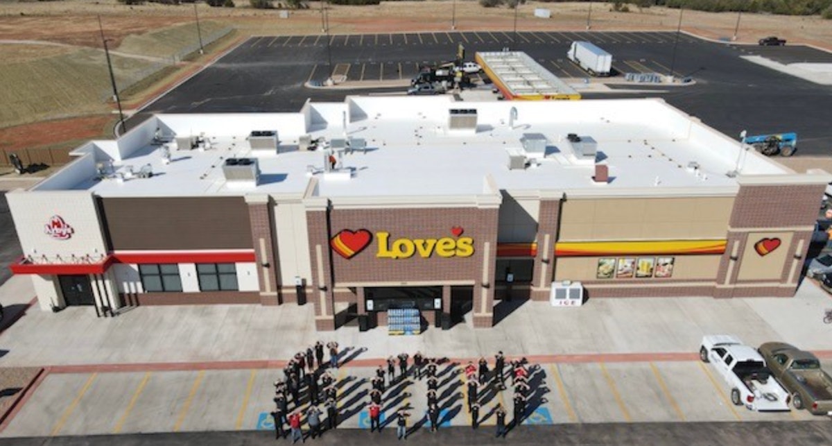 Love's 600th store opens; located off I35 in Perry, Oklahoma